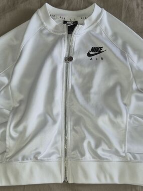 Pre Owned | Nike Air Women's White Full-Zip Track Jacket